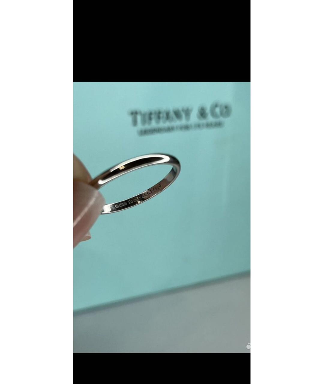 TIFFANY&CO Платиновое кольцо, фото 4