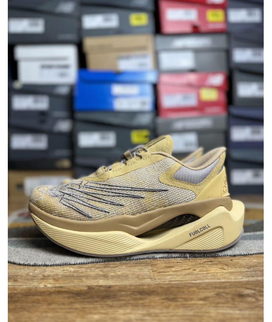 NEW BALANCE Бежевые низкие кроссовки / кеды, фото 2