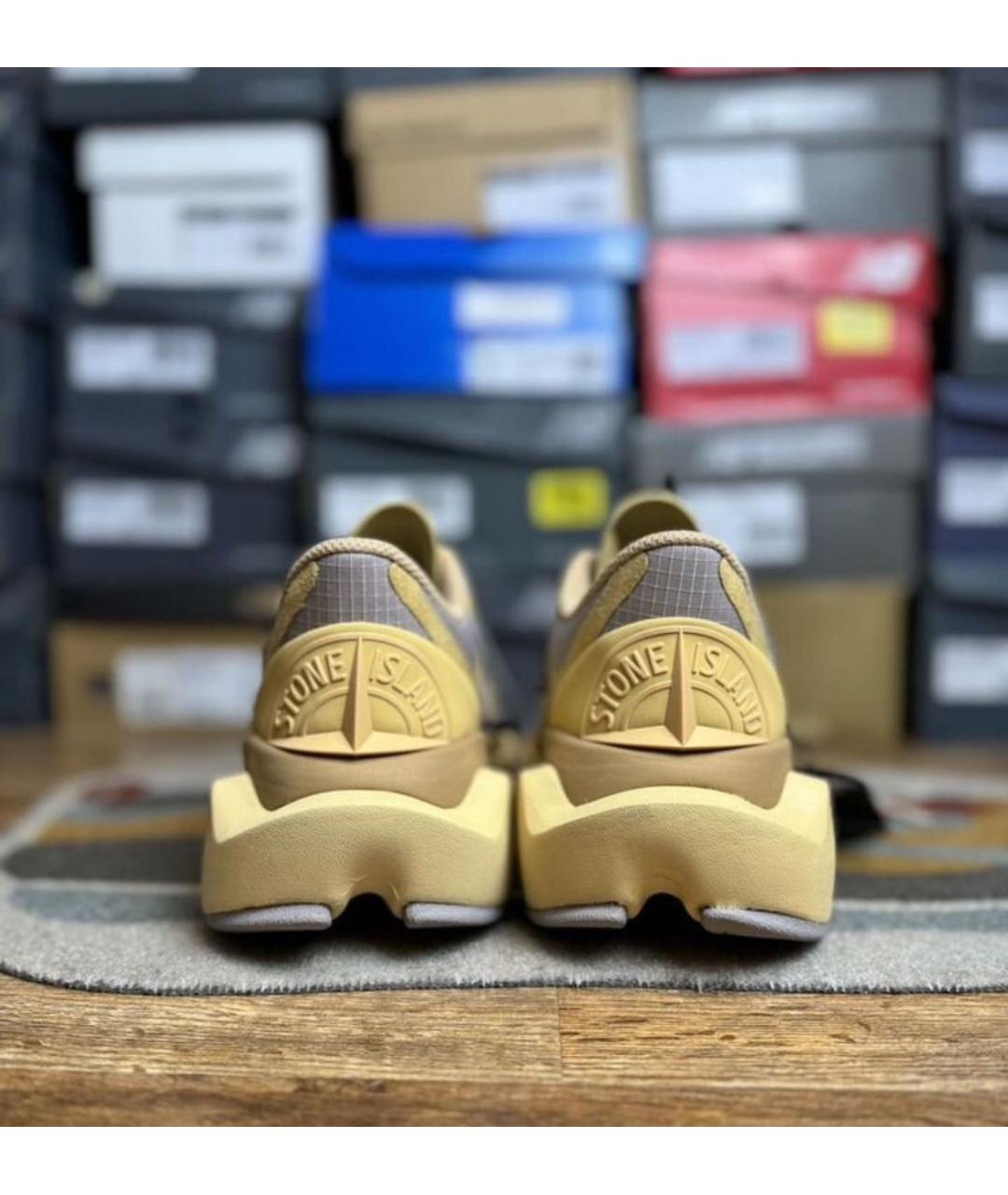 NEW BALANCE Бежевые низкие кроссовки / кеды, фото 4