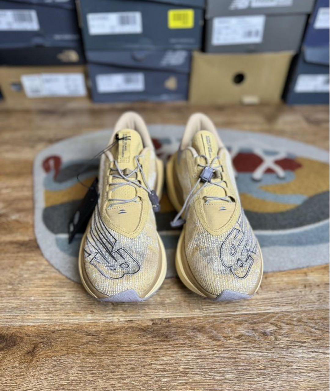 NEW BALANCE Бежевые низкие кроссовки / кеды, фото 3