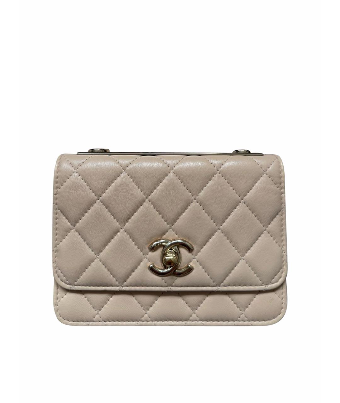 CHANEL Кожаная сумка через плечо, фото 1
