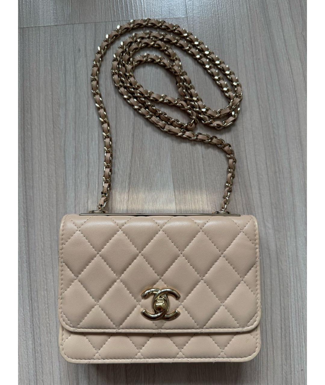 CHANEL Кожаная сумка через плечо, фото 9