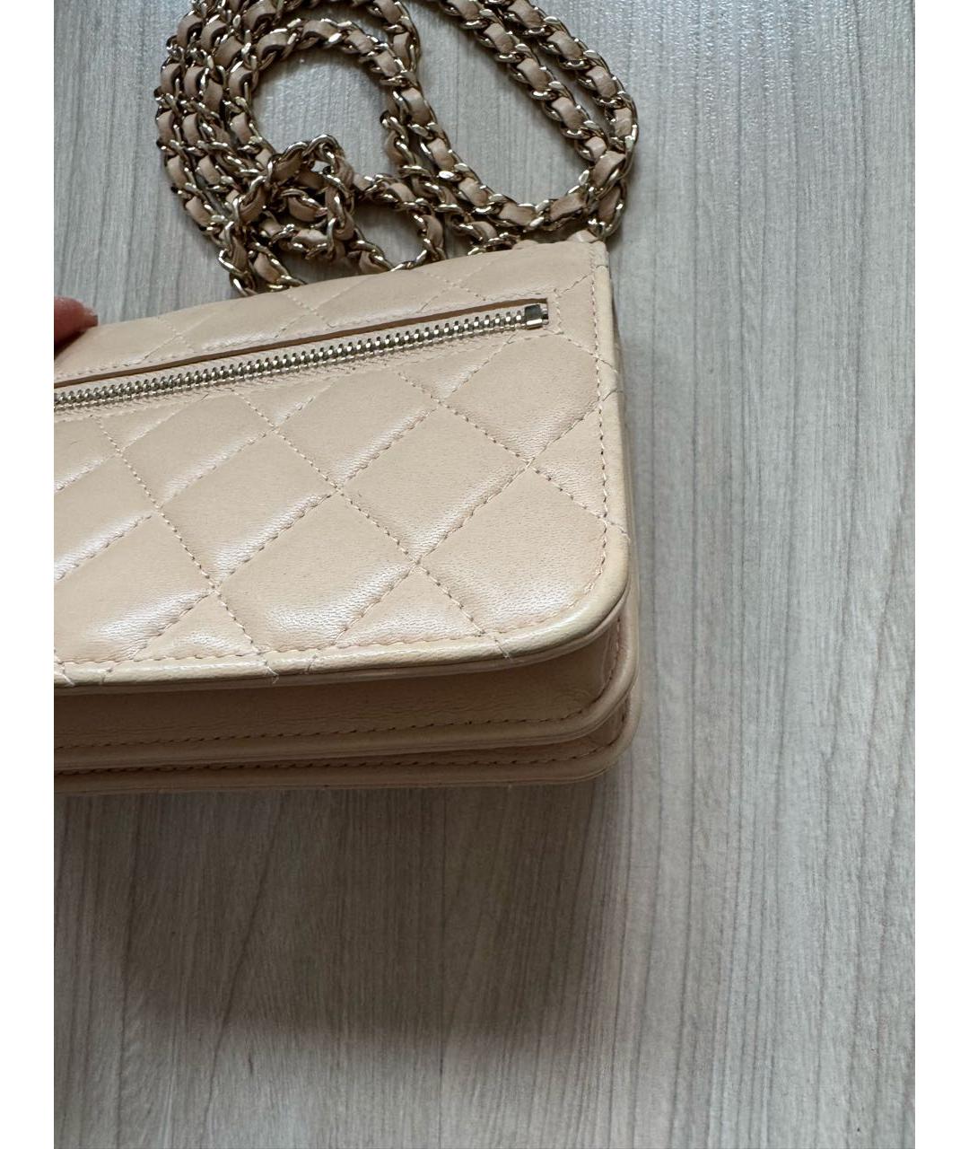 CHANEL Кожаная сумка через плечо, фото 6