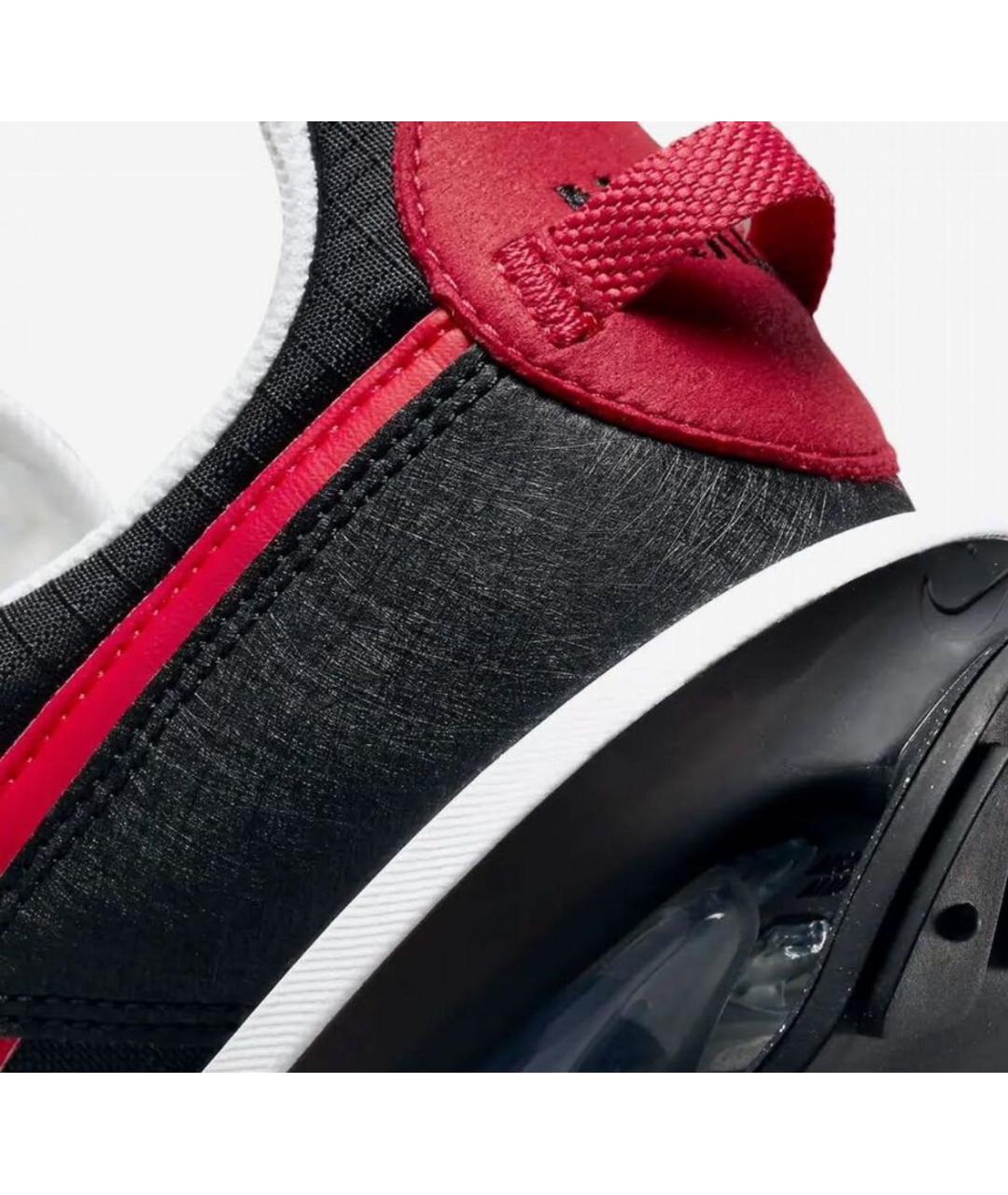 NIKE Черные текстильные низкие кроссовки / кеды, фото 5