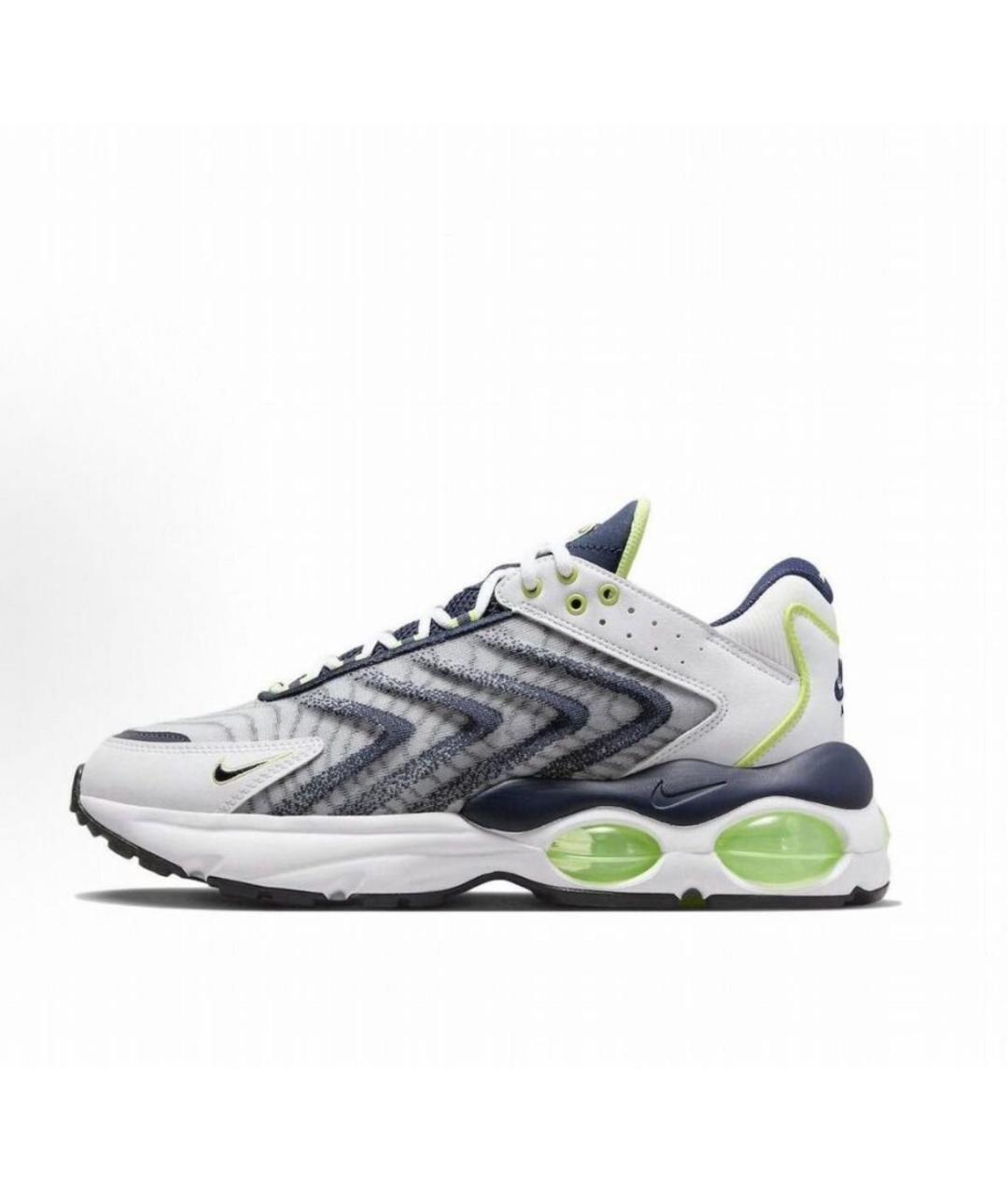 NIKE Белые текстильные низкие кроссовки / кеды, фото 9