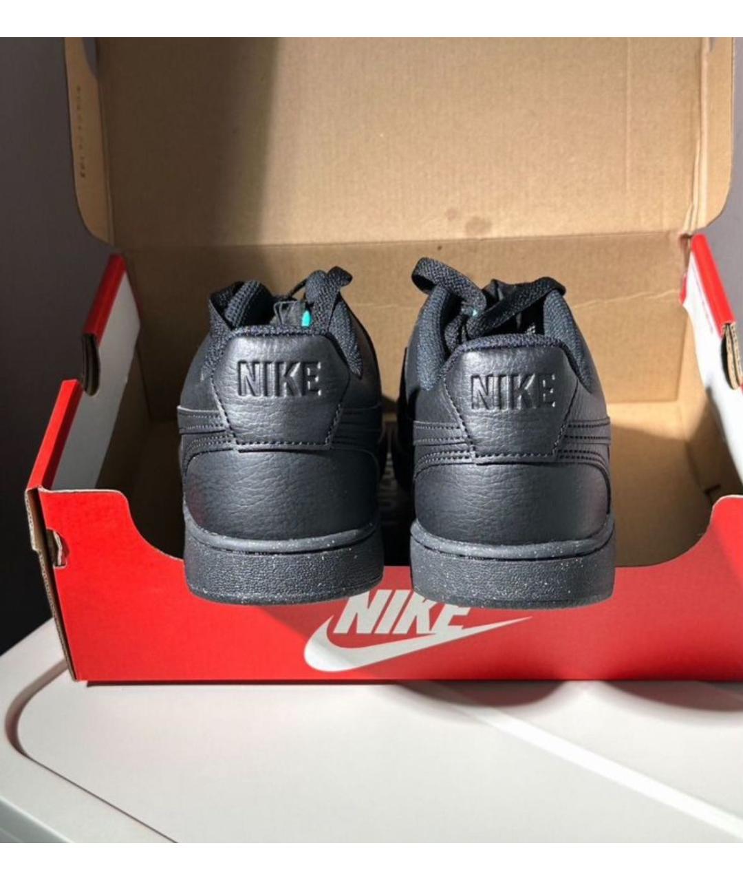 NIKE Черные низкие кроссовки / кеды, фото 7