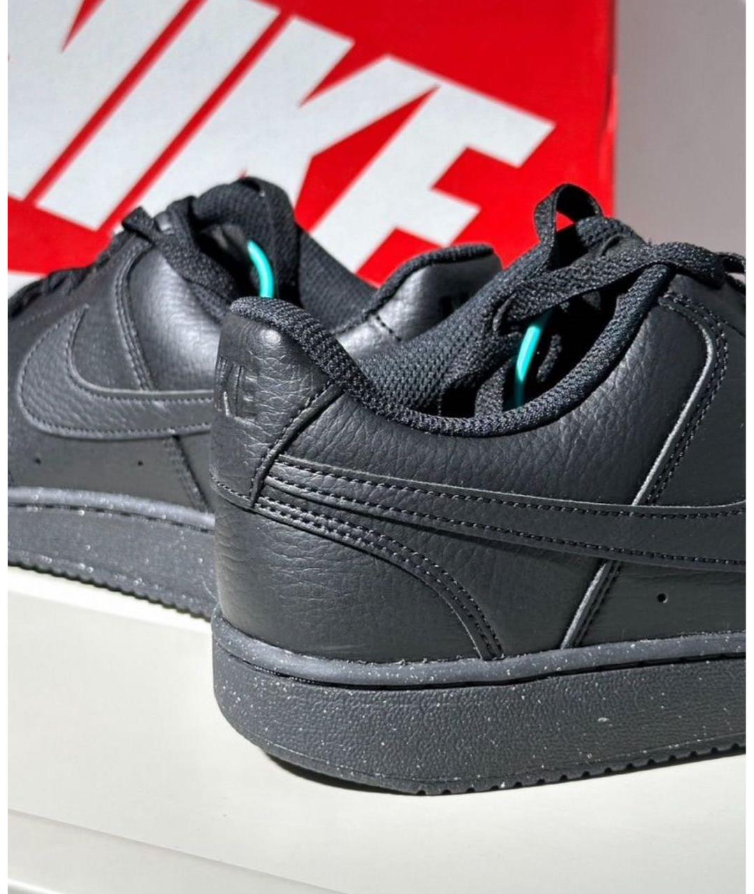 NIKE Черные низкие кроссовки / кеды, фото 8