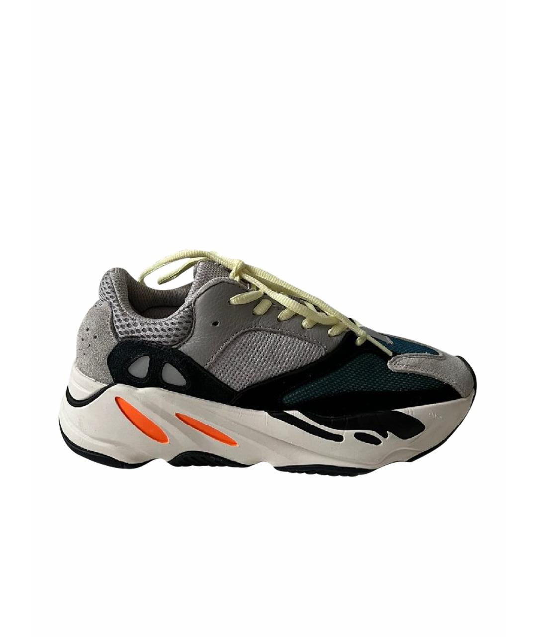 ADIDAS Серые замшевые кроссовки, фото 1