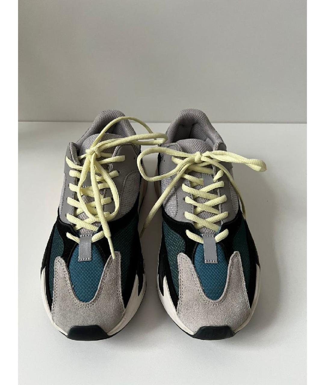 ADIDAS Серые замшевые кроссовки, фото 3