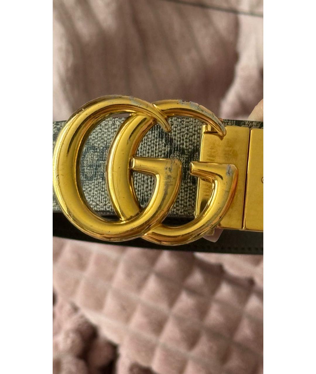 GUCCI Коричневый кожаный ремень, фото 2