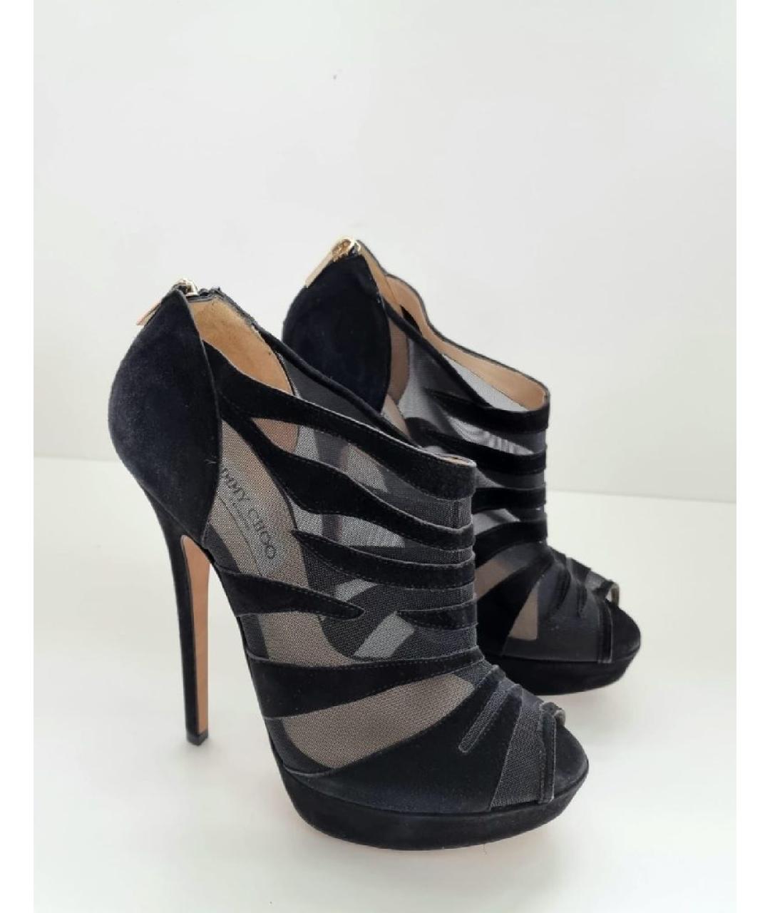 JIMMY CHOO Черные кожаные туфли, фото 8