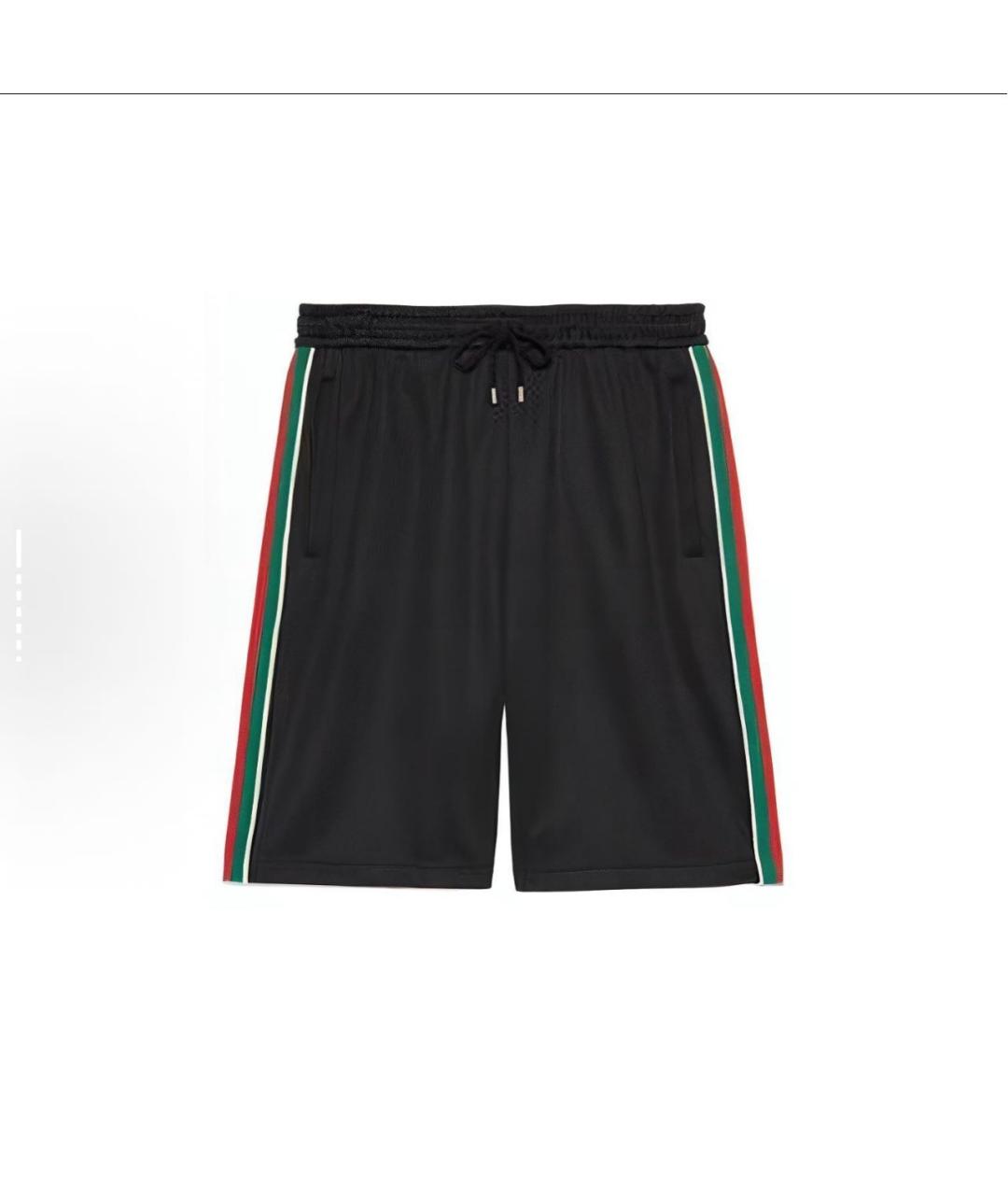 GUCCI Черные шорты, фото 3