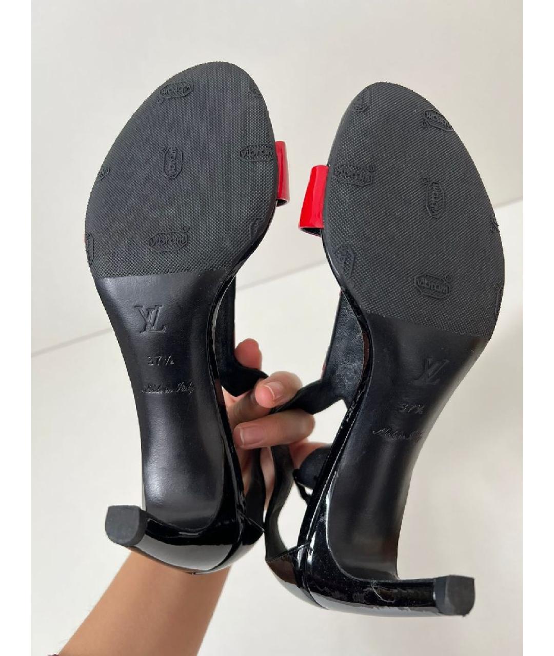 LOUIS VUITTON Черные туфли, фото 9