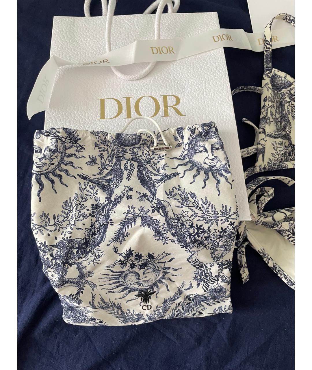 CHRISTIAN DIOR Голубой купальник, фото 4