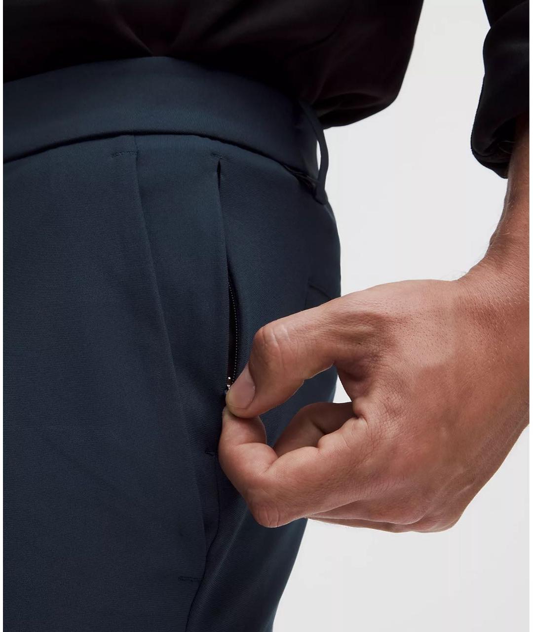 Lululemon Темно-синие брюки чинос, фото 5