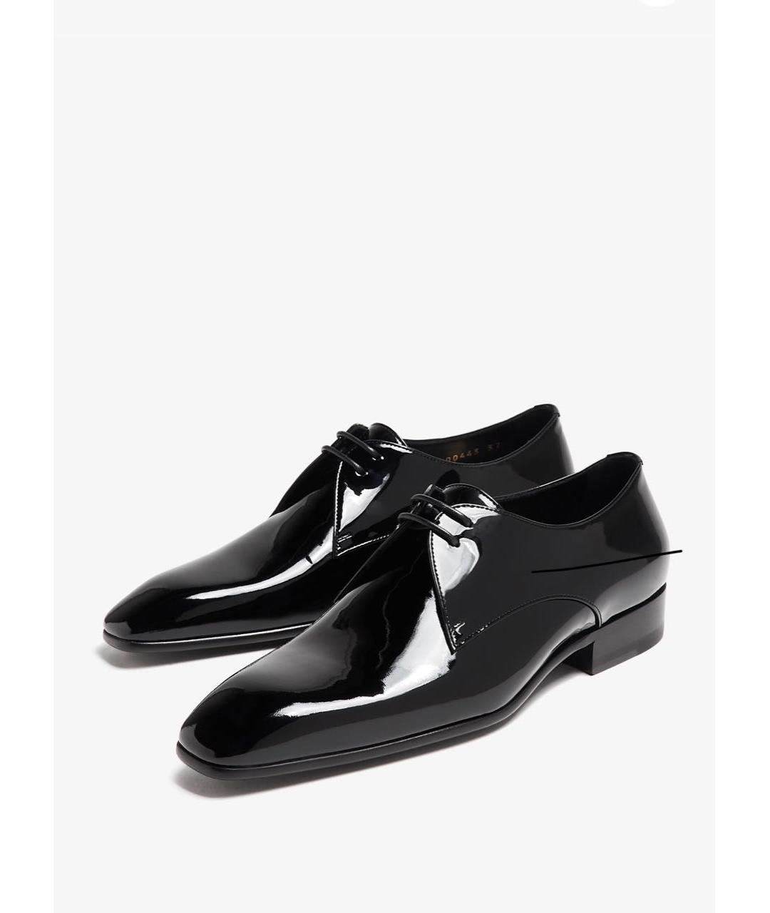 SAINT LAURENT Черные туфли, фото 2