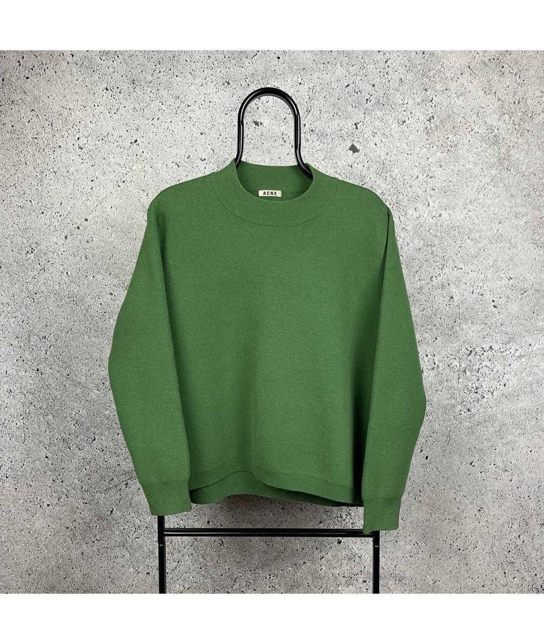 ACNE STUDIOS Зеленый джемпер / свитер, фото 7