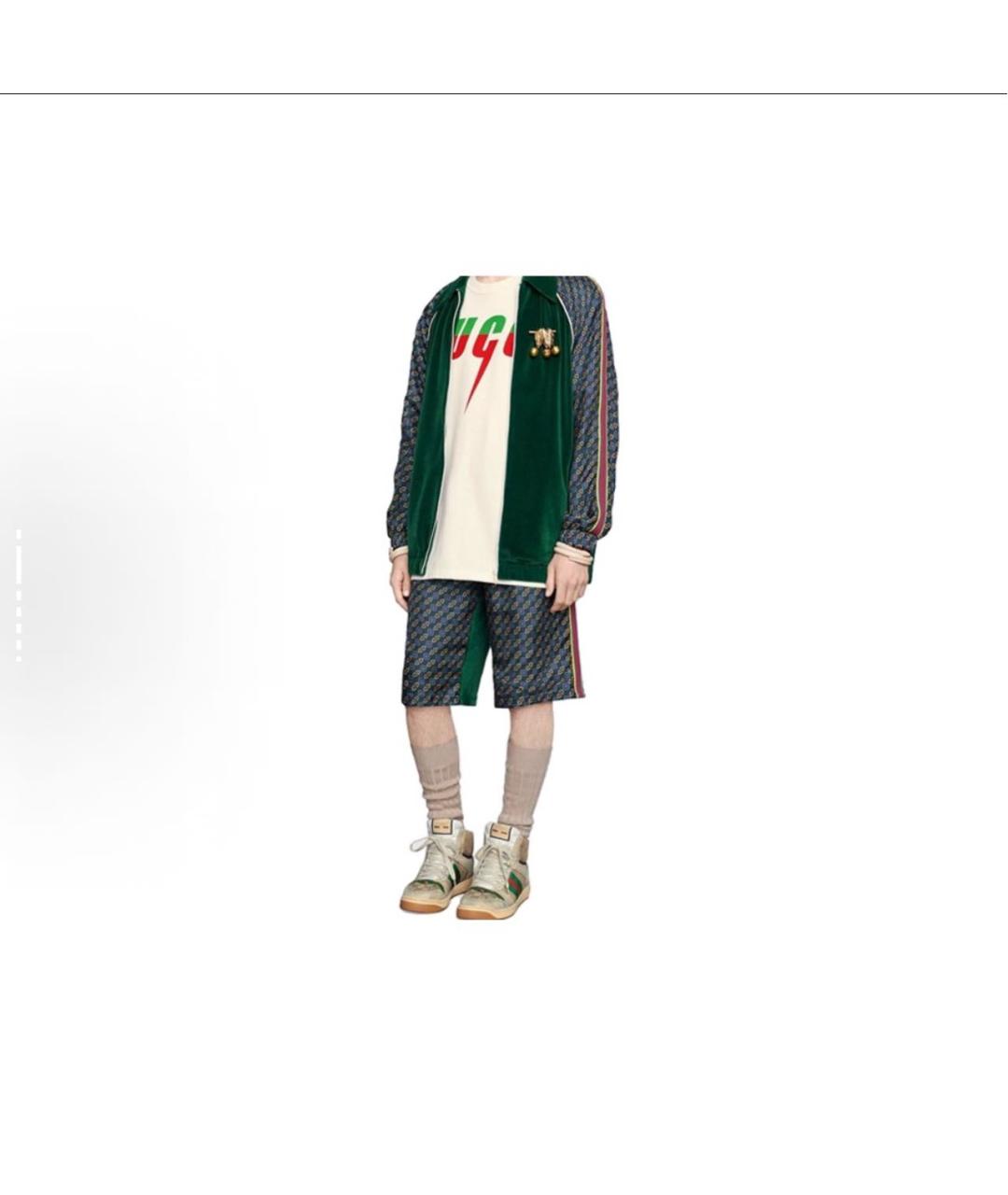 GUCCI Белая хлопковая футболка, фото 3
