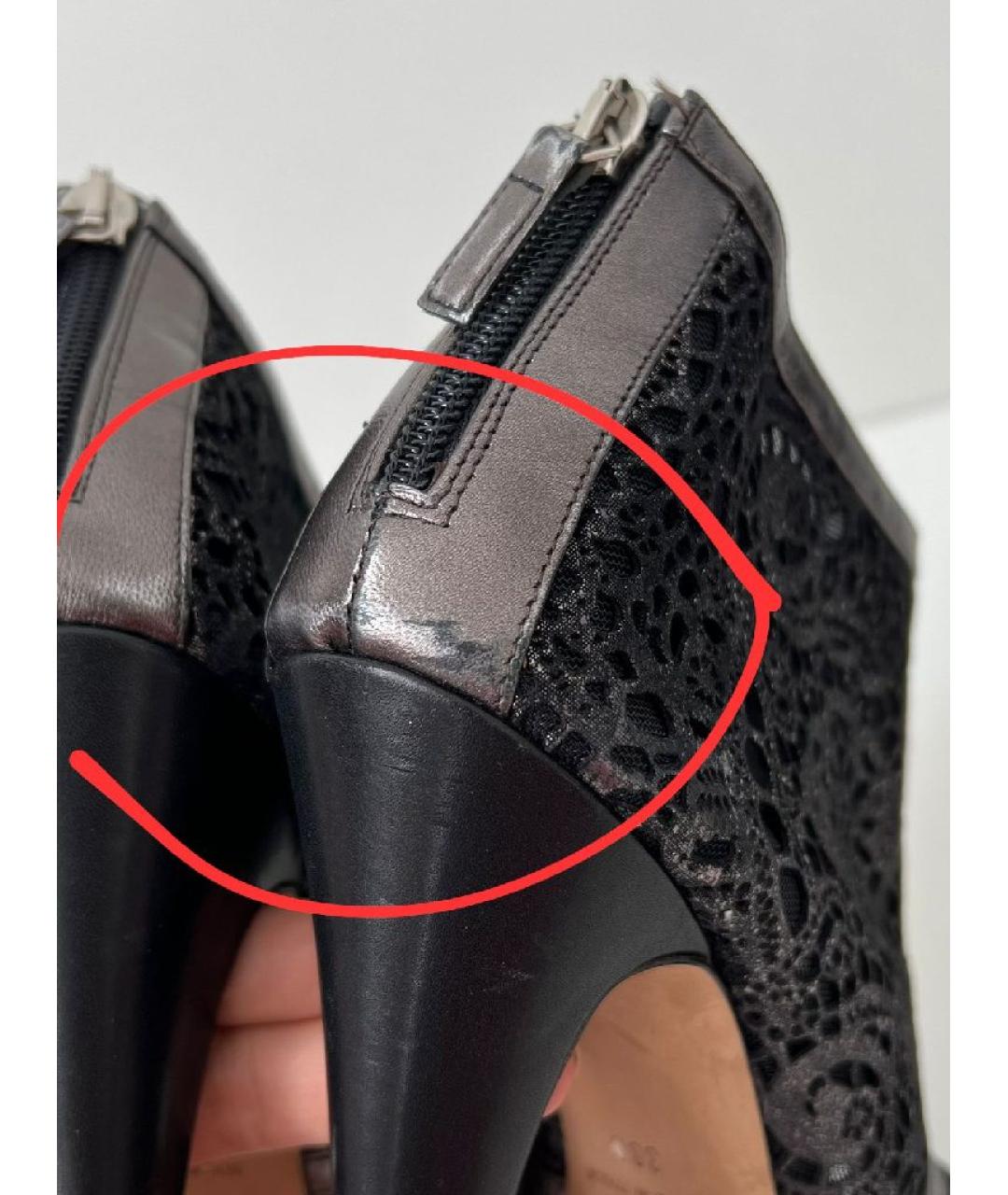 CHANEL Черные туфли, фото 8