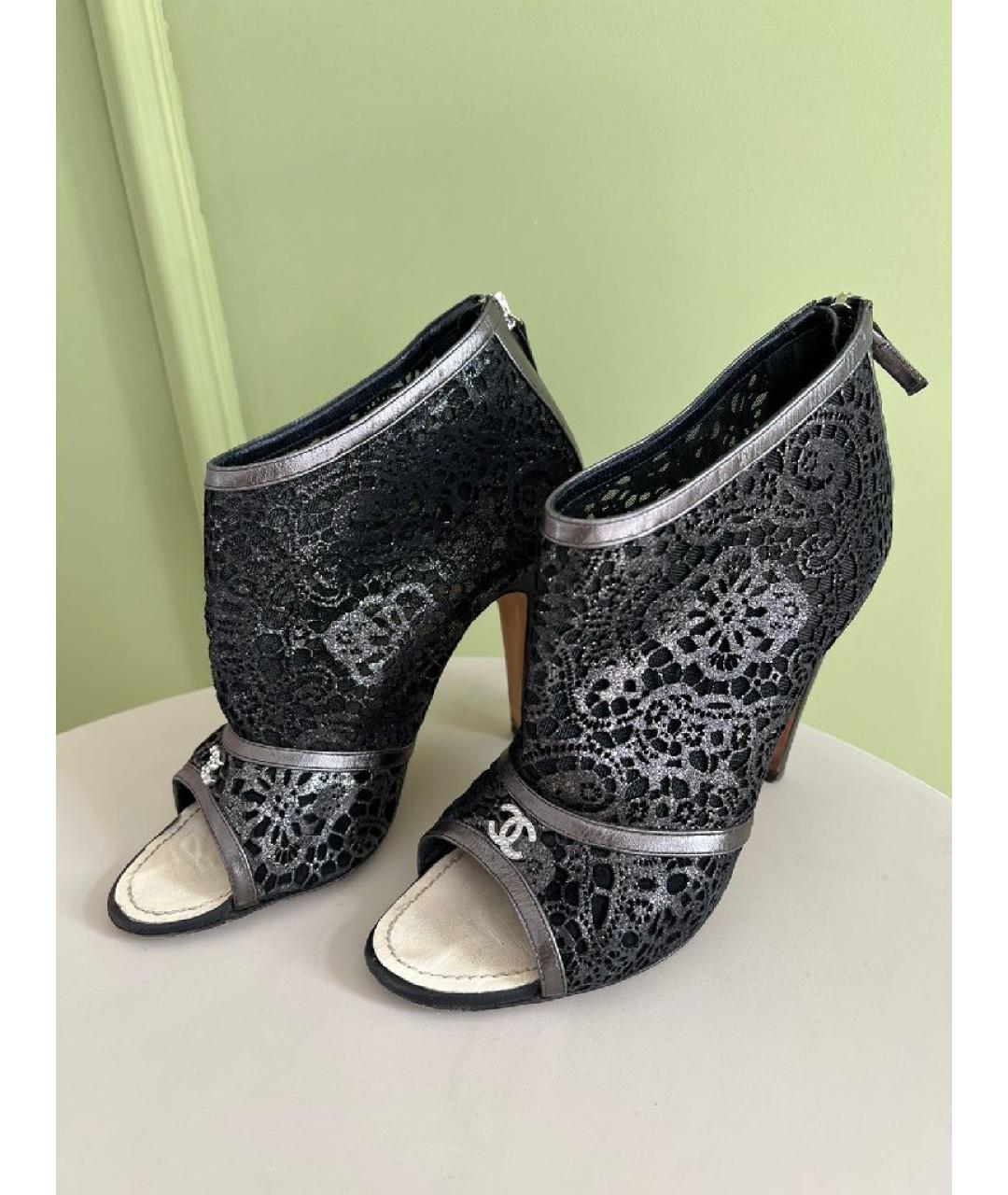 CHANEL Черные туфли, фото 9