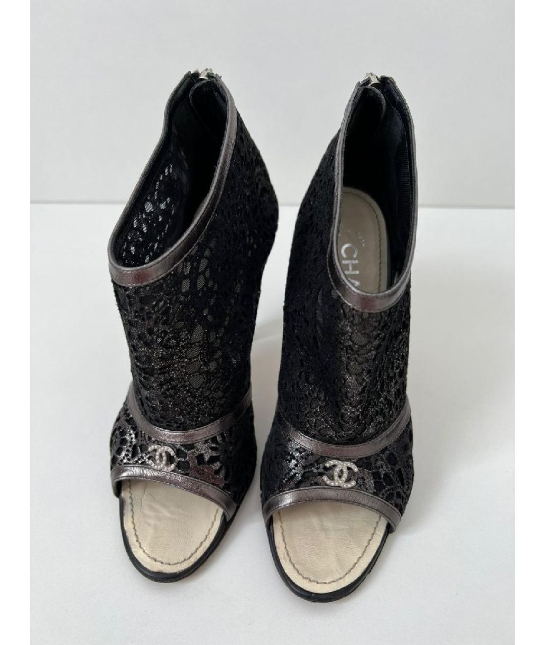 CHANEL Черные туфли, фото 3
