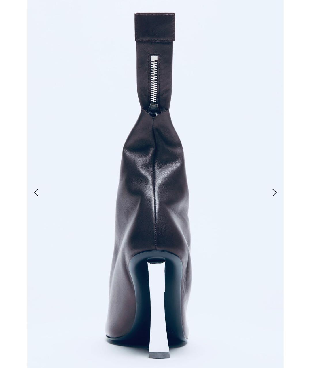ACNE STUDIOS Черные кожаные туфли, фото 4