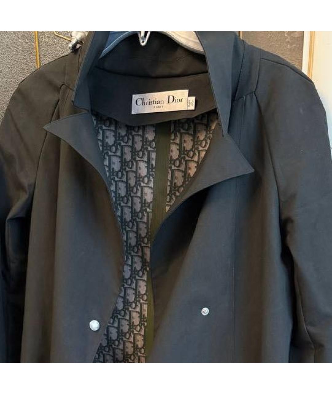 CHRISTIAN DIOR Хаки тренч/плащ, фото 2