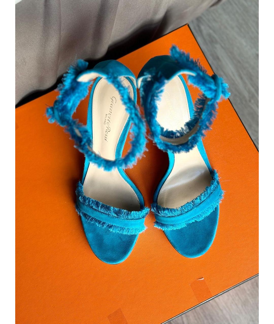 GIANVITO ROSSI Босоножки, фото 4