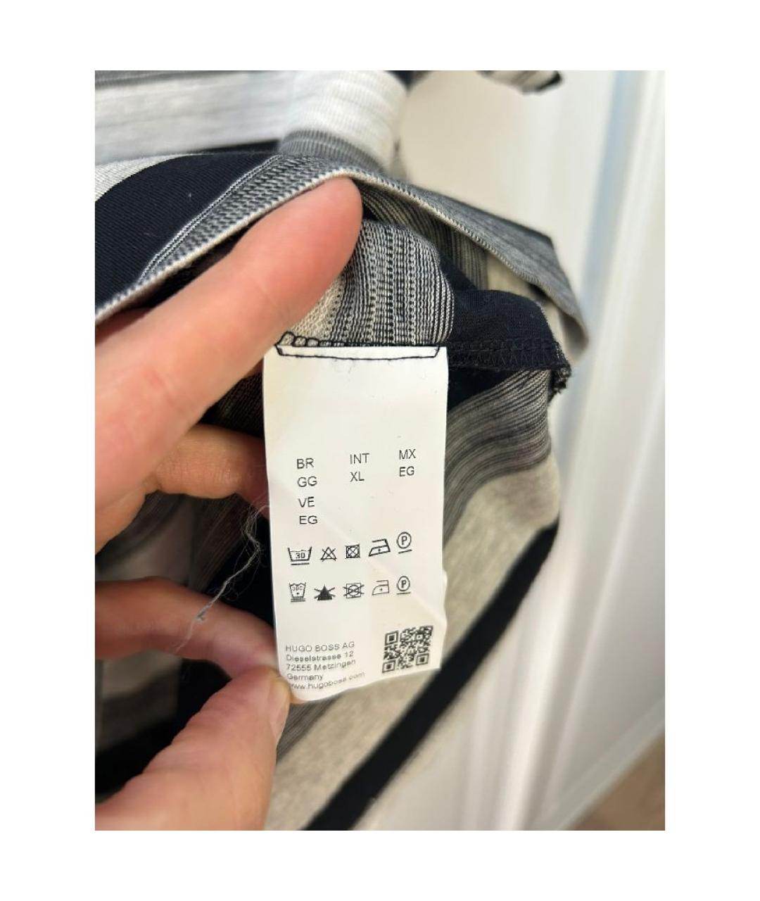 HUGO BOSS Хлопковая футболка, фото 3