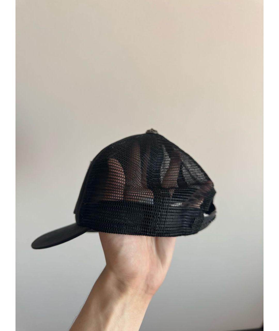 CHROME HEARTS Черная кепка/бейсболка, фото 6