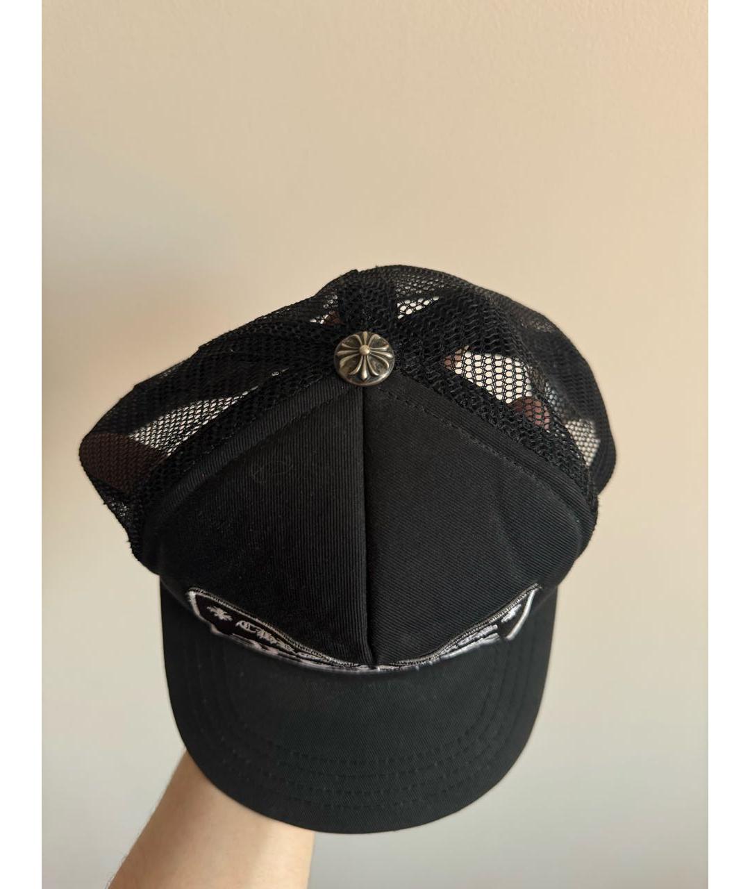 CHROME HEARTS Черная кепка/бейсболка, фото 7