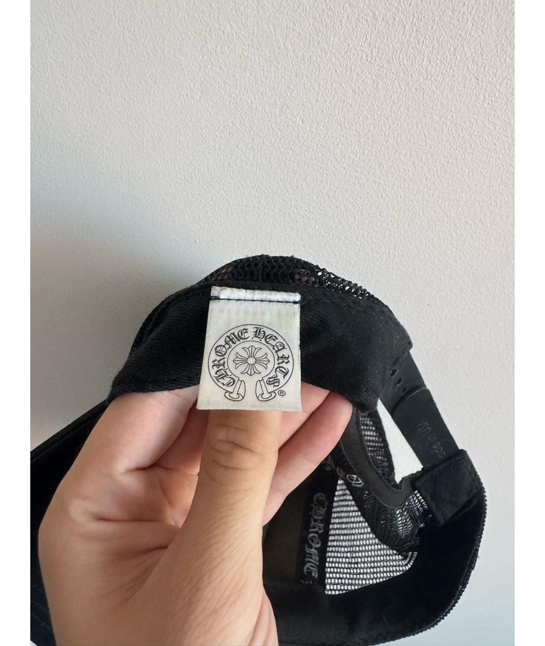 CHROME HEARTS Черная кепка/бейсболка, фото 9