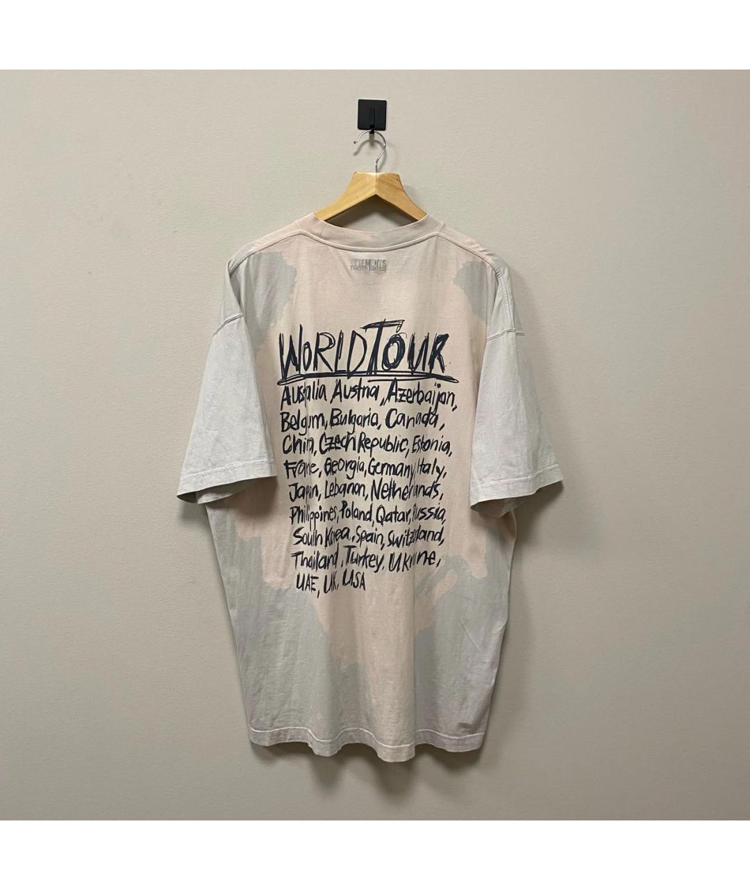 VETEMENTS Хлопковая футболка, фото 3