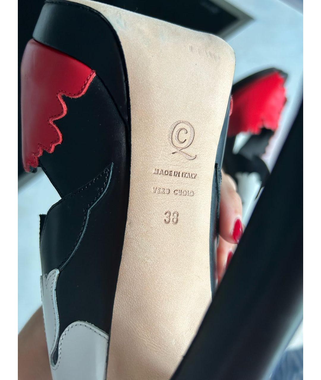 MCQ ALEXANDER MCQUEEN Мульти кожаные туфли, фото 7