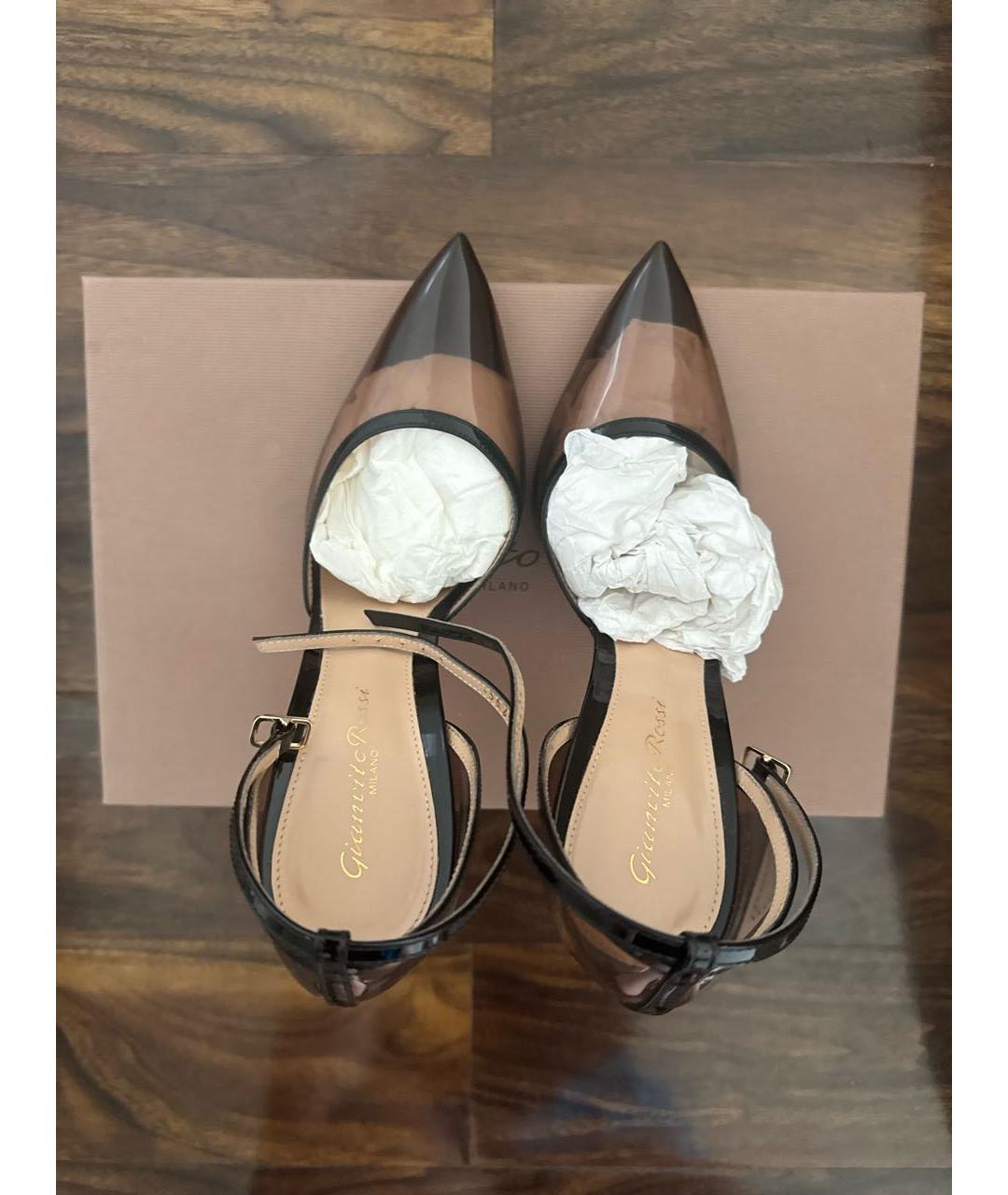 GIANVITO ROSSI Черные туфли, фото 4