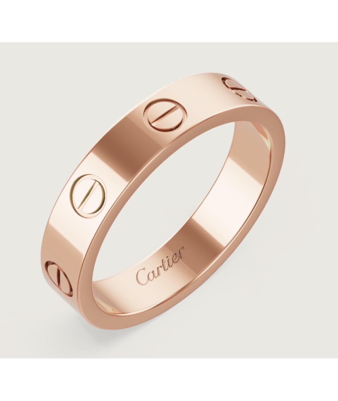 CARTIER Золотое кольцо из розового золота, фото 4