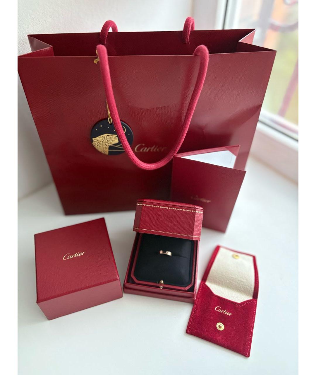 CARTIER Золотое кольцо из розового золота, фото 2