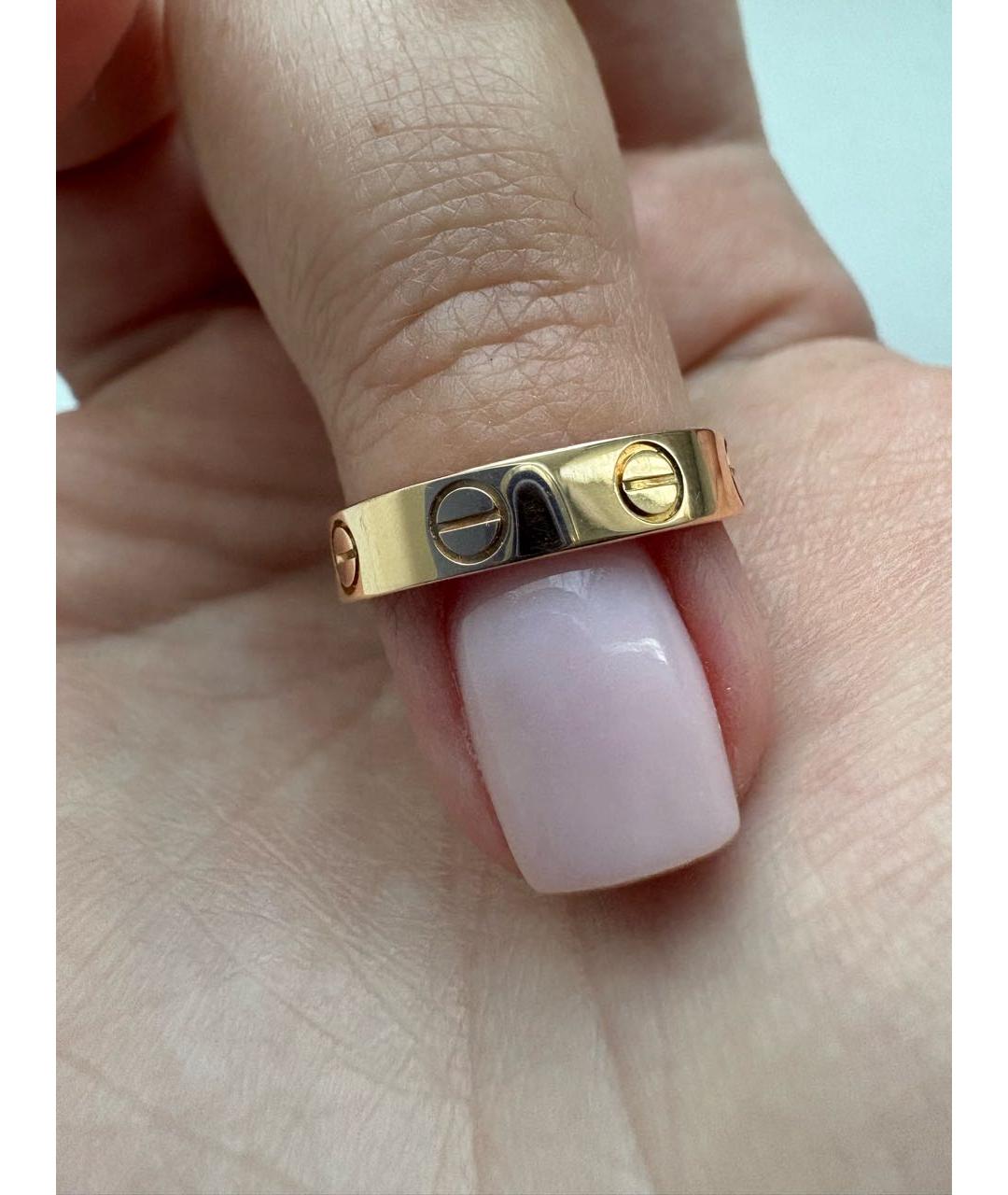 CARTIER Золотое кольцо из розового золота, фото 3