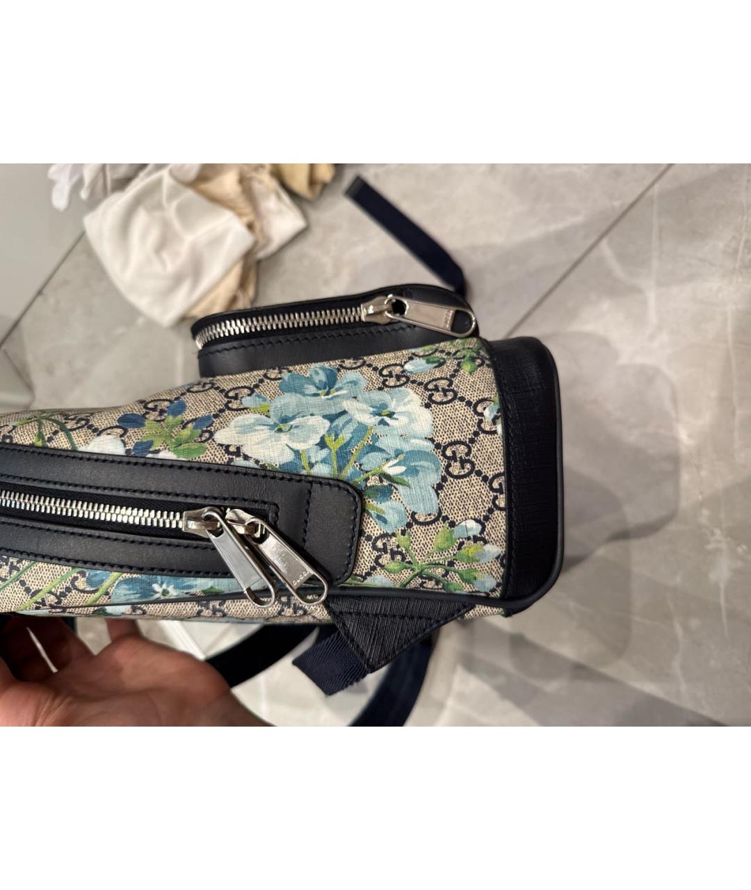 GUCCI Мульти кожаный рюкзак, фото 5