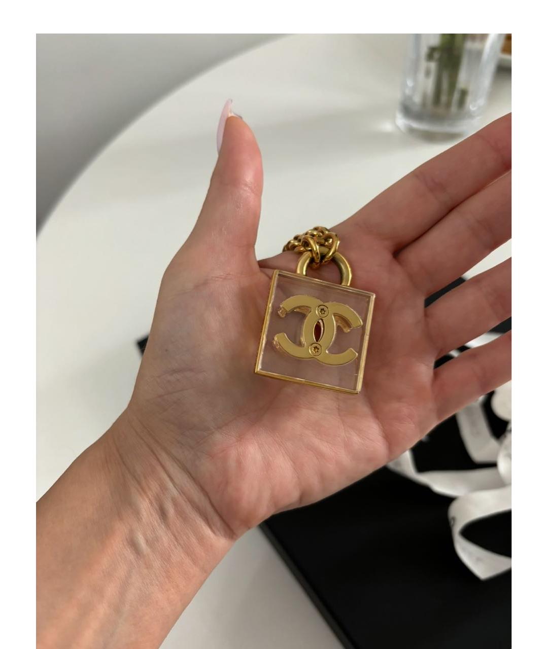 CHANEL Металлическая подвеска, фото 5
