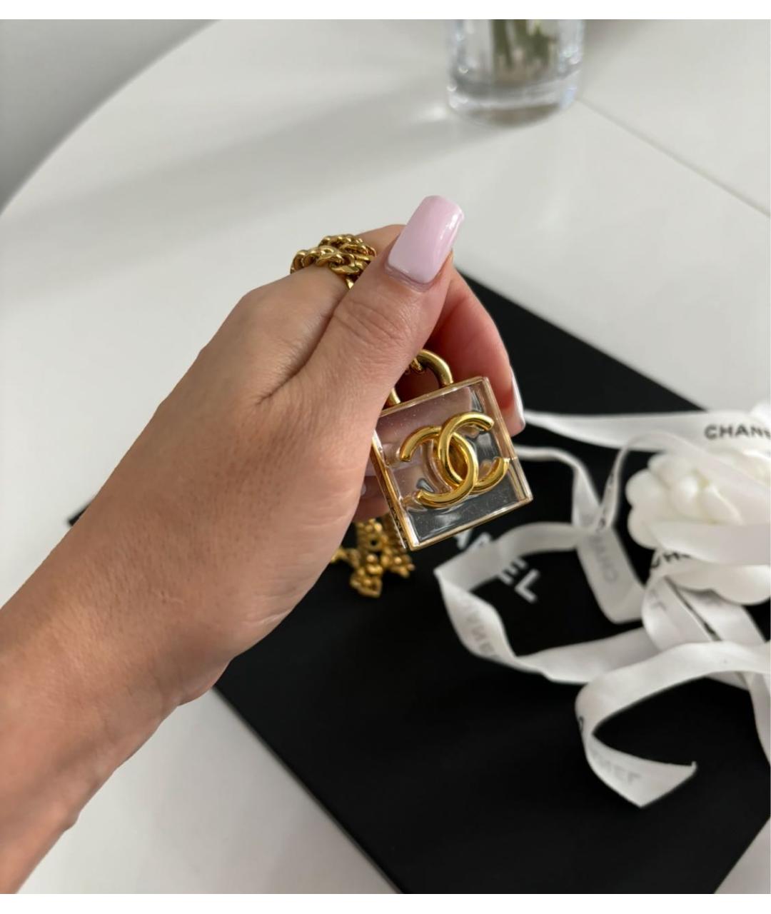 CHANEL Металлическая подвеска, фото 3
