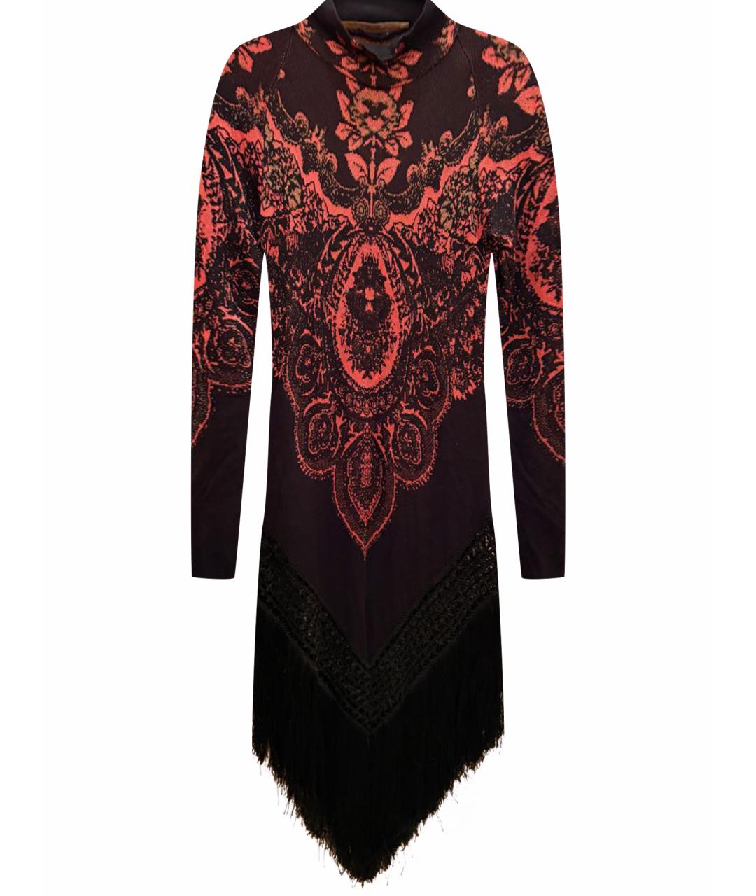 ROBERTO CAVALLI Черное полиэстеровое вечернее платье, фото 1