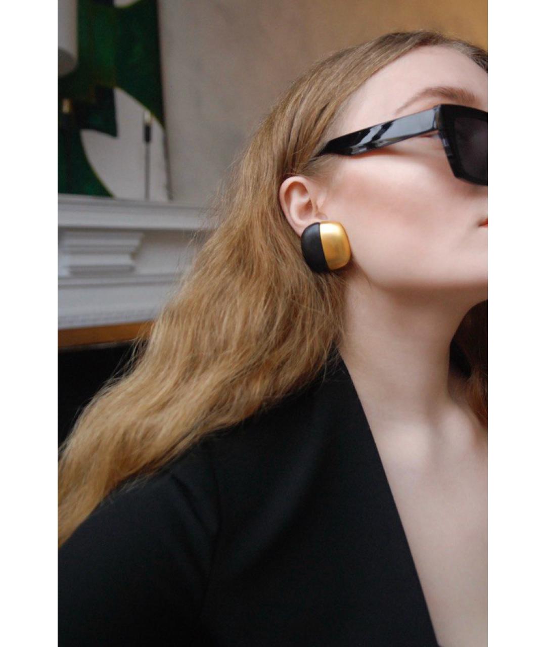 GIVENCHY Золотые клипсы, фото 4