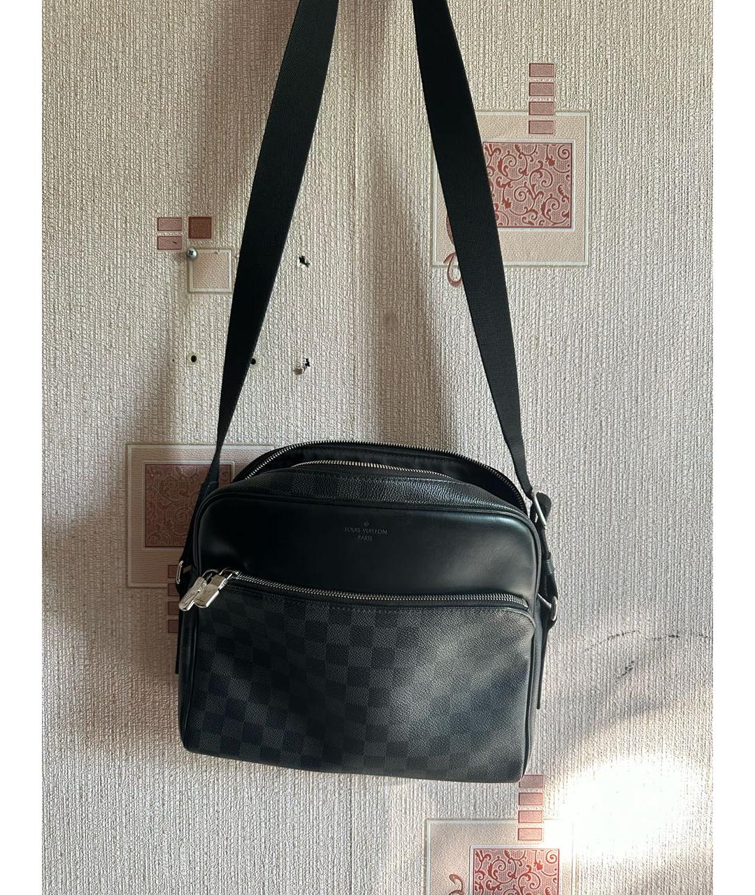 LOUIS VUITTON Серая сумка на плечо, фото 2