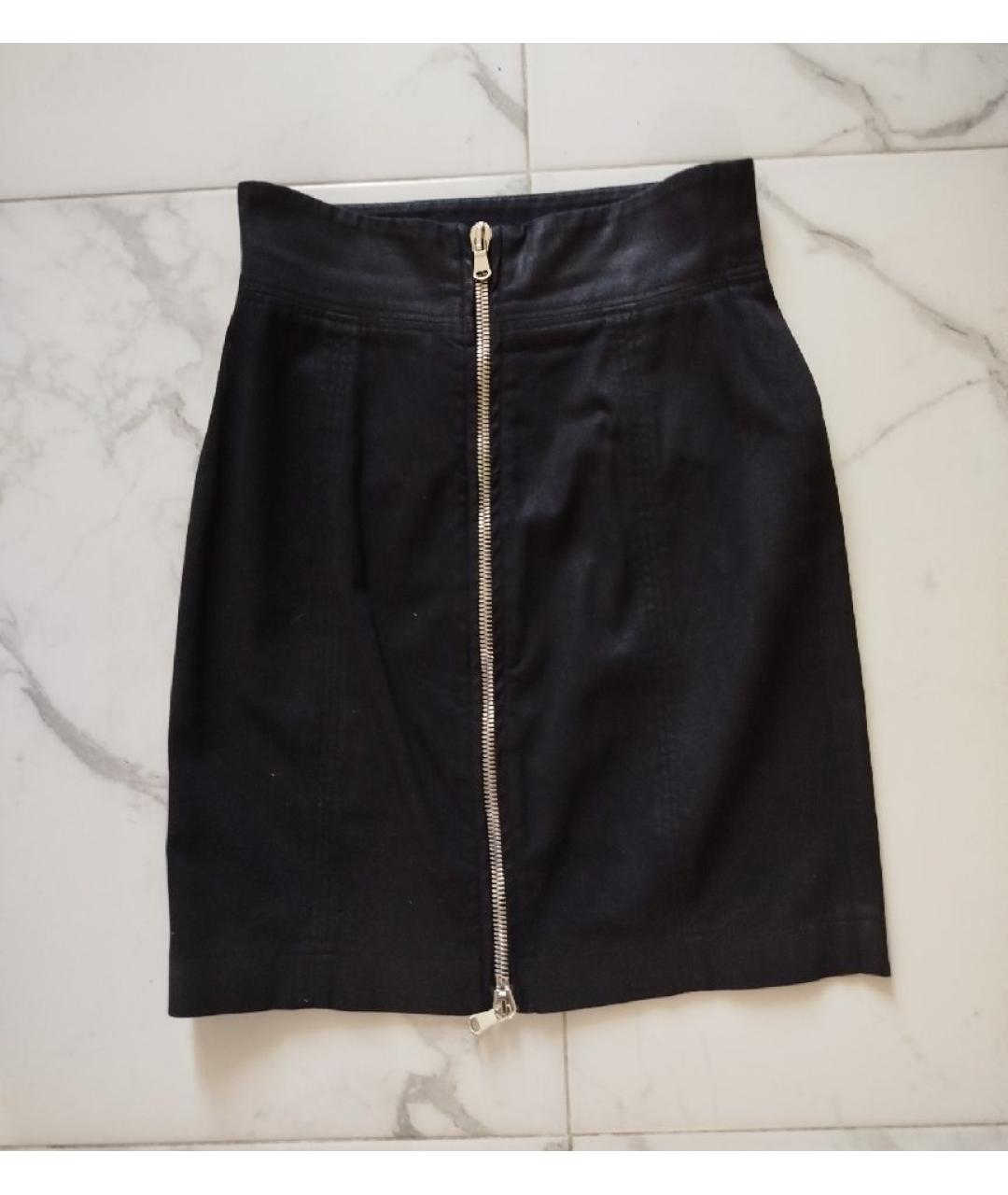PIERRE BALMAIN Черная юбка мини, фото 2