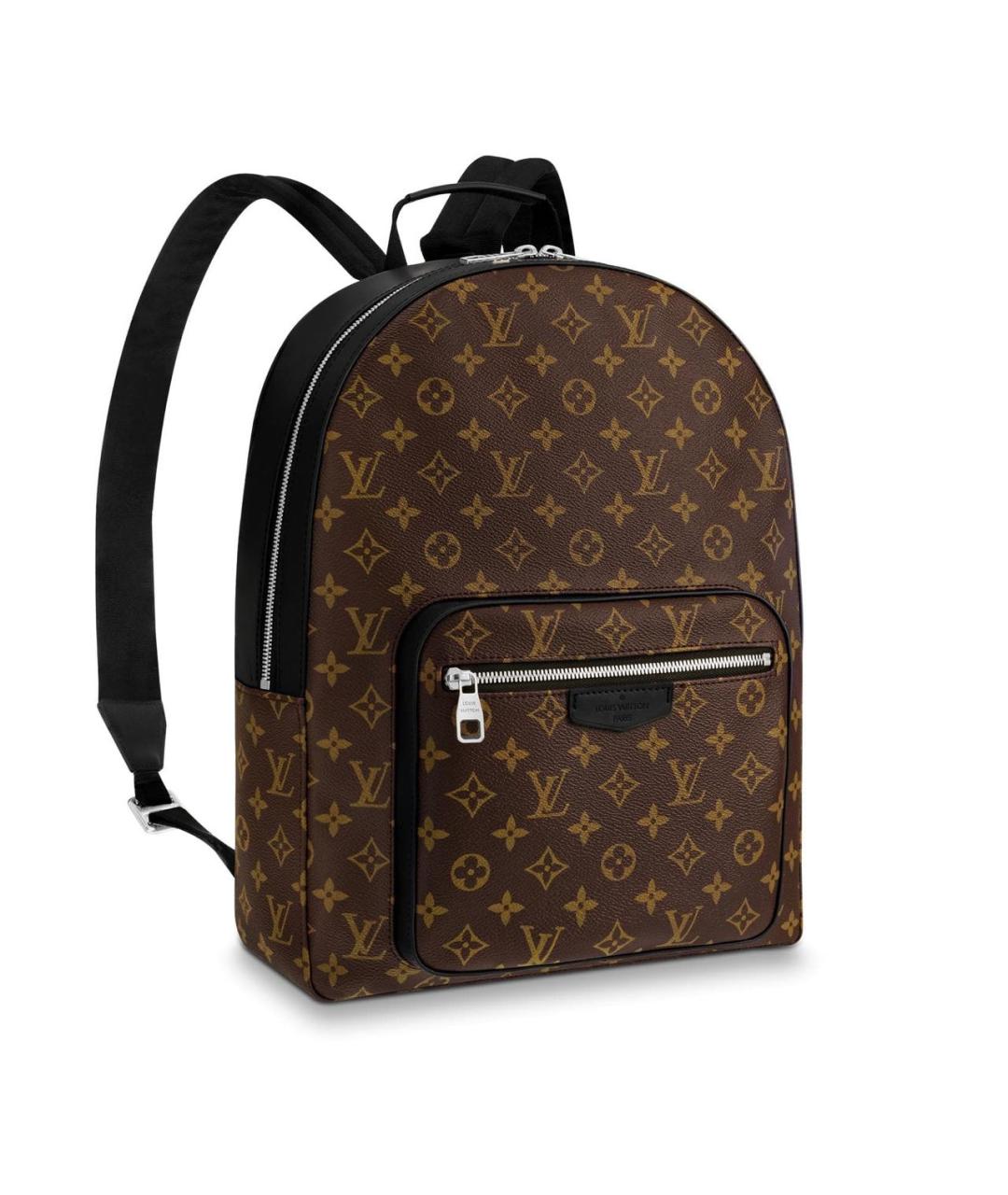 LOUIS VUITTON Коричневый кожаный рюкзак, фото 9