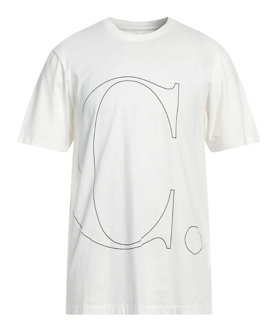 CP COMPANY Бежевая хлопковая футболка, фото 1