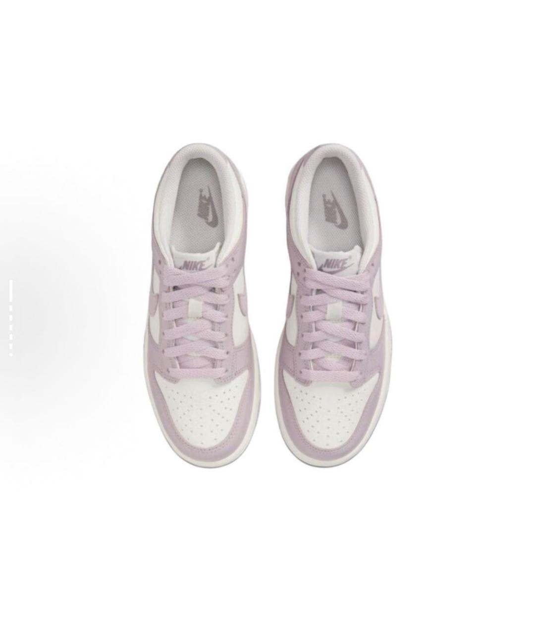 NIKE Розовые кеды из искусственной кожи, фото 3