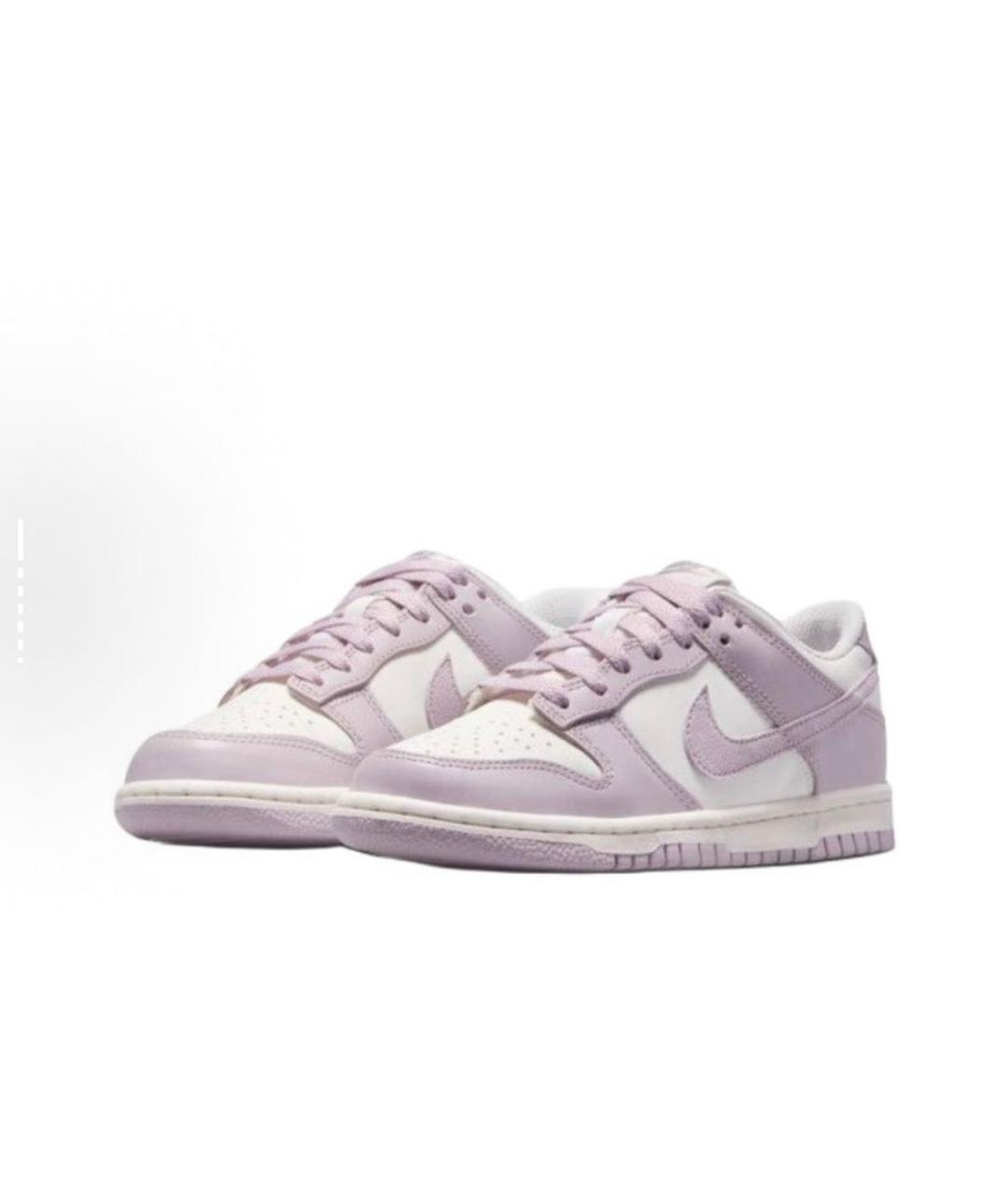 NIKE Розовые кеды из искусственной кожи, фото 2