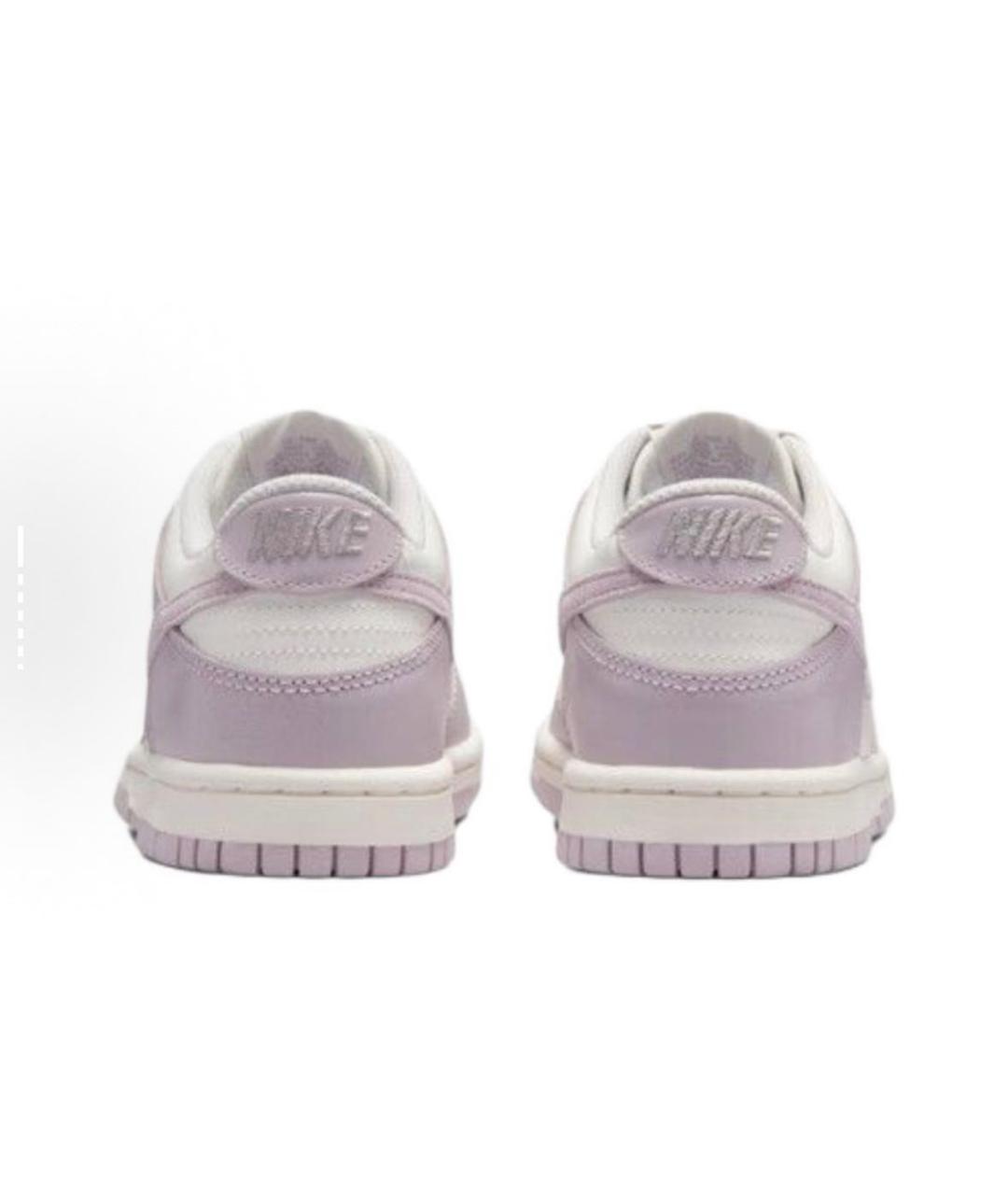 NIKE Розовые кеды из искусственной кожи, фото 4